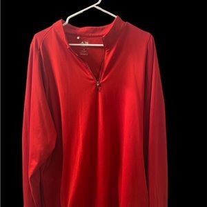 Men's adidas half zip pull over.